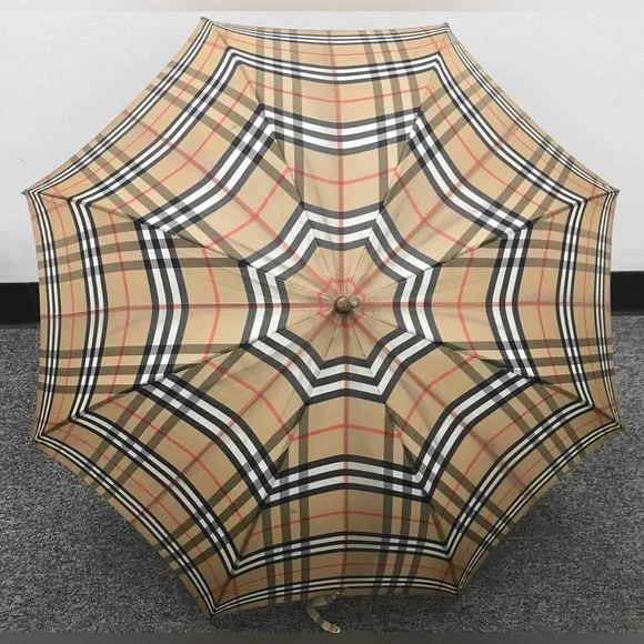 Burberry Vintage Umbrella 33" "Authentic" - Picture 5 of 14